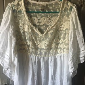 Knox Rose Large White Blouse
